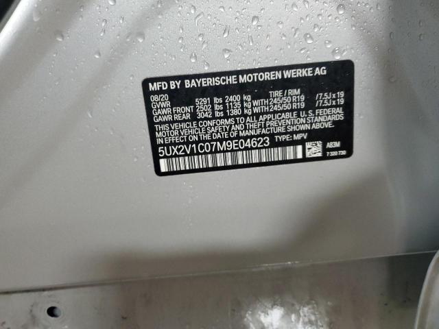 2021 BMW X4 XDRIVE3 - 5UX2V1C07M9E04623