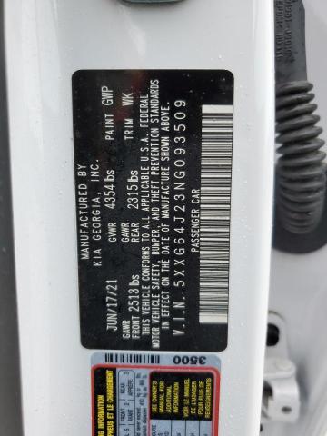 2022 KIA K5 GT LINE - 5XXG64J23NG093509