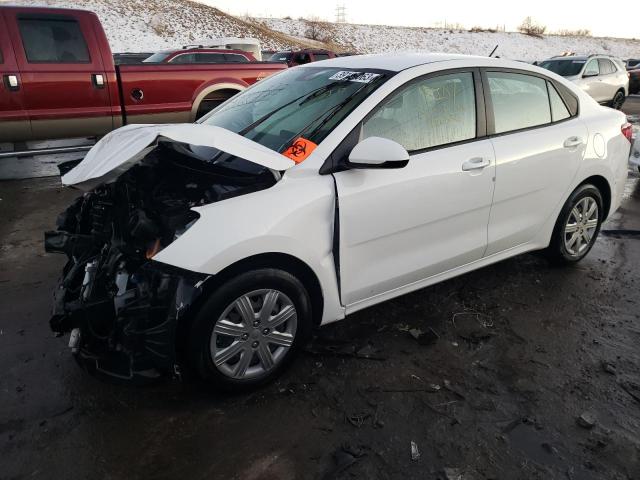 KIA Rio salvage cars for sale: 2022 KIA Rio LX