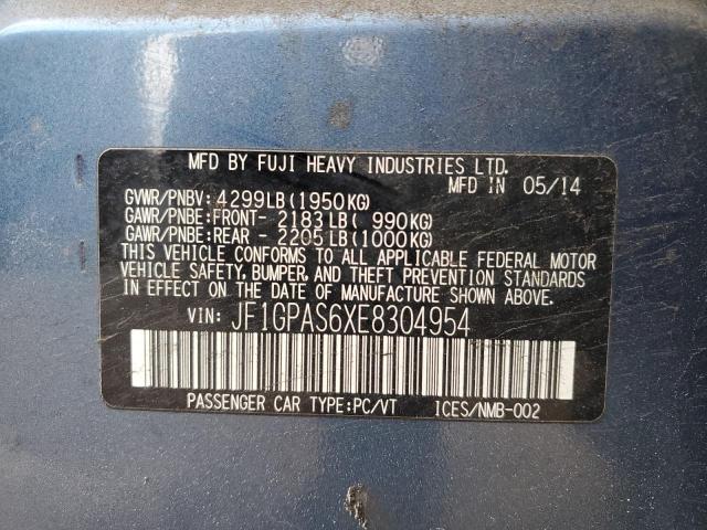 JF1GPAS6XE8304954 Subaru Impreza