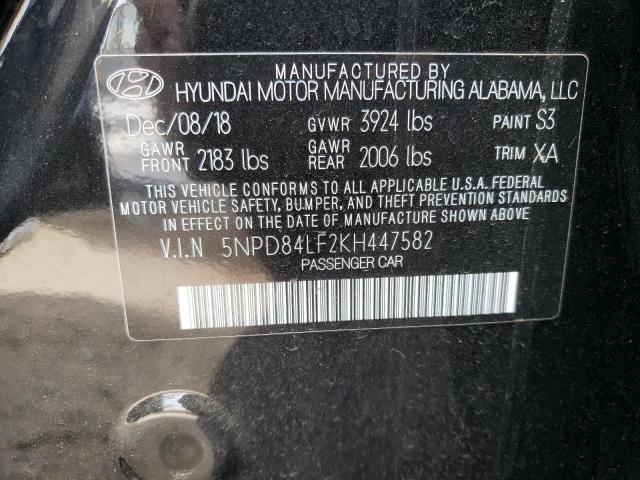 2019 HYUNDAI ELANTRA SE - 5NPD84LF2KH447582