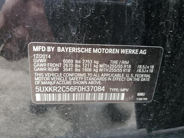 2015 BMW X5 SDRIVE3 - 5UXKR2C56F0H37084