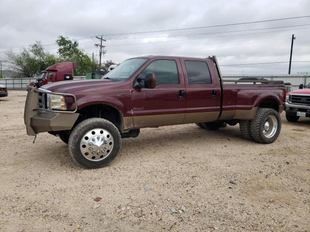Salvage cars for sale from Copart Mercedes, TX: 2005 Ford F350 Super
