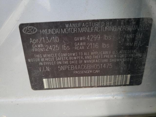2022 HYUNDAI SONATA GLS 5NPEB4AC6BH051475