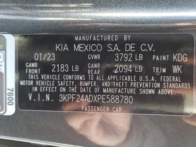 3KPF24ADXPE588780 KIA FORTE LX