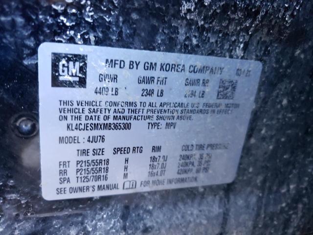 2021 BUICK ENCORE PRE KL4CJESMXMB365300