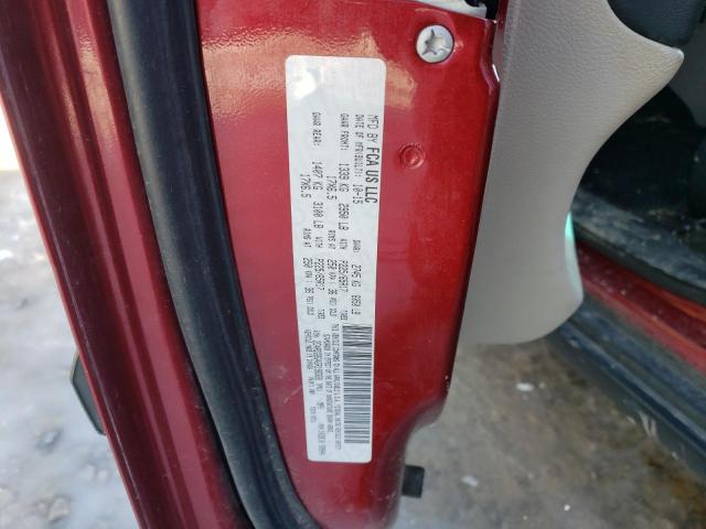 2016 DODGE GRAND CARA 2C4RDGBG4GR196328