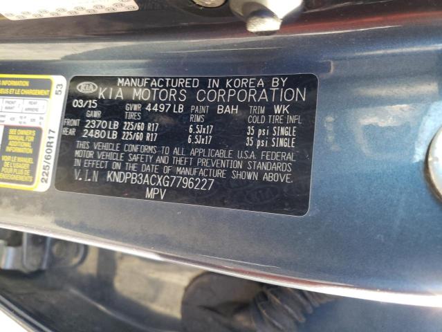KNDPB3ACXG7796227 KIA Sportage Lx