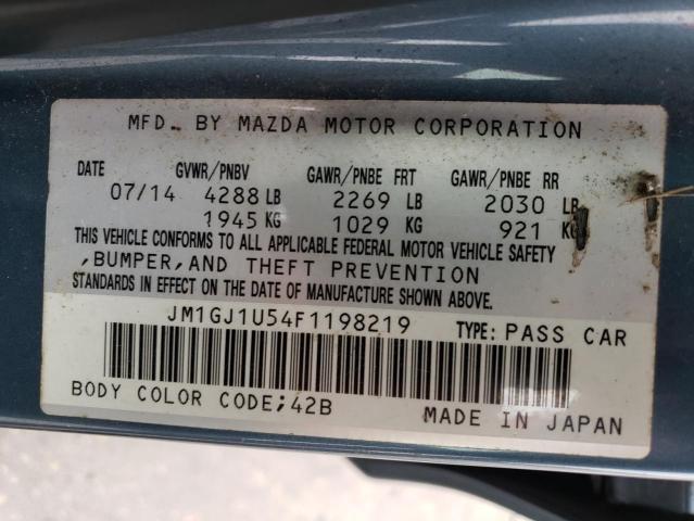 JM1GJ1U54F1198219 Mazda 6 SPORT