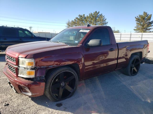 Salvage cars for sale from Copart Anthony, TX: 2014 Chevrolet Silverado C1500