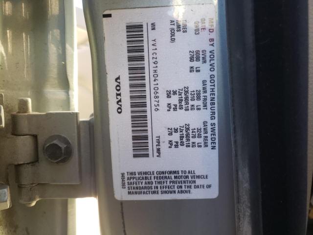 YV1CZ91H041068756 Volvo XC90