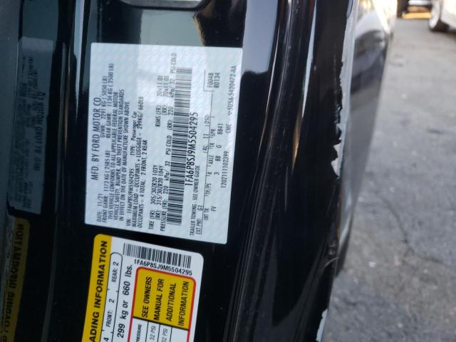 2021 FORD MUSTANG SH 1FA6P8SJ9M5504295