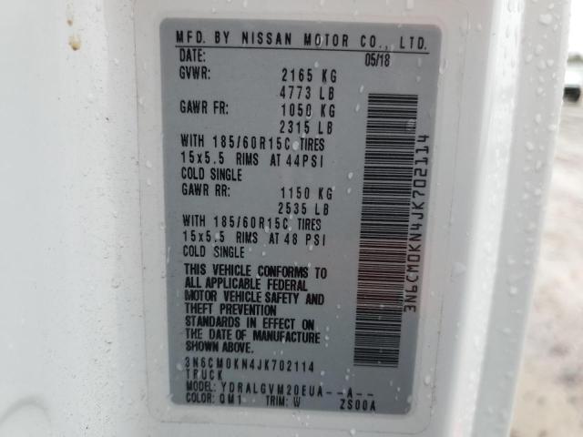 2018 NISSAN NV200 2.5S - 3N6CM0KN4JK702114