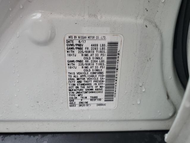 JN8AT2MT0HW402402 Nissan Rogue