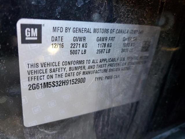 2G61M5S32H9152900 Cadillac XTS LUXURY