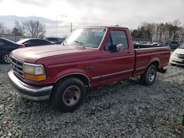 Salvage cars for sale from Copart Mebane, NC: 1996 Ford F150