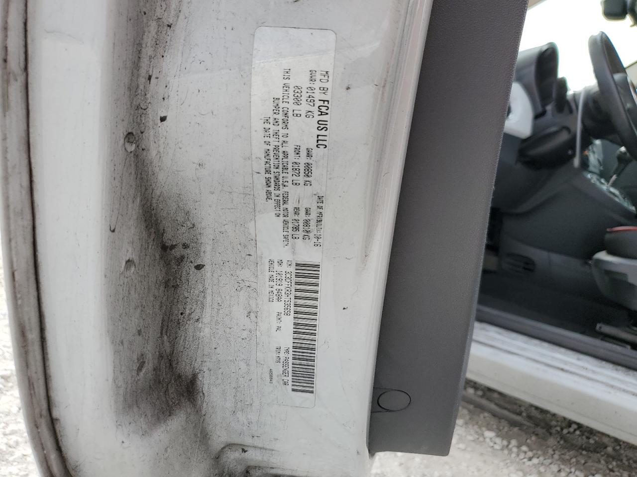 3C3CFFKR3HT535658 FIAT 500 2017
