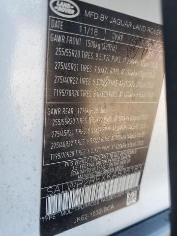 SALWR2REXKA835183 Land Rover Range Rover Sport Supercharged Dynamic