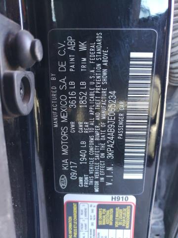 3KPA24AB9JE065234 KIA RIO LX