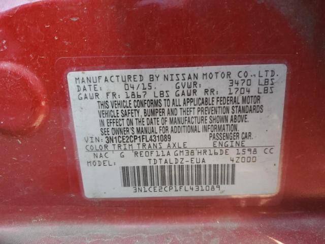2015 NISSAN VERSA NOTE - 3N1CE2CP1FL431089