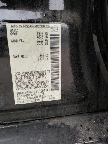 2018 NISSAN ALTIMA 2.5 - 1N4AL3AP8JC230481