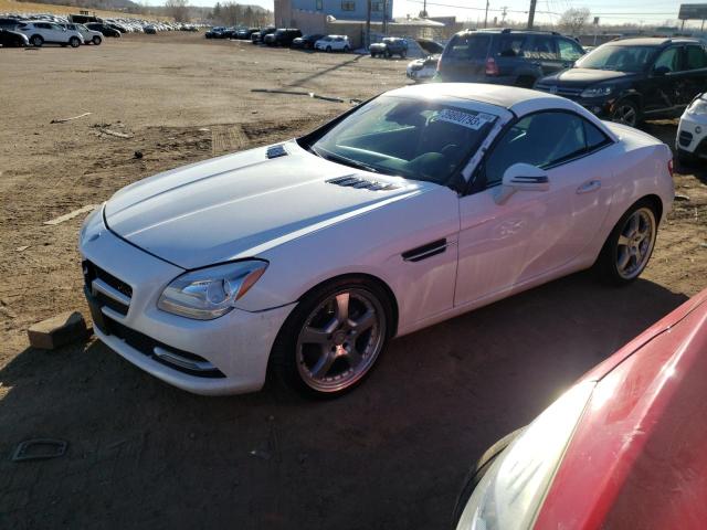 Salvage cars for sale at Colorado Springs, CO auction: 2014 Mercedes-Benz SLK 250