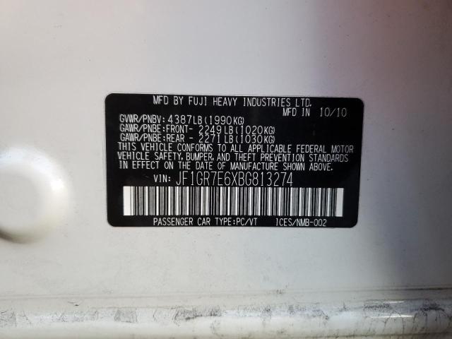 JF1GR7E6XBG813274 Subaru Impreza Wrx