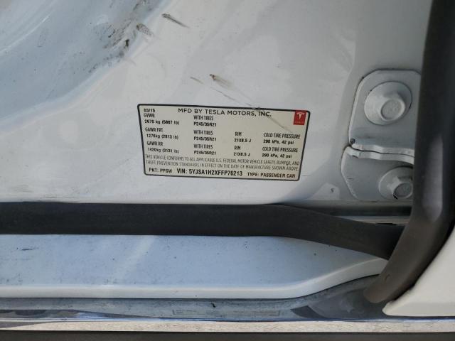 5YJSA1H2XFFP76213 Tesla Model S 85d