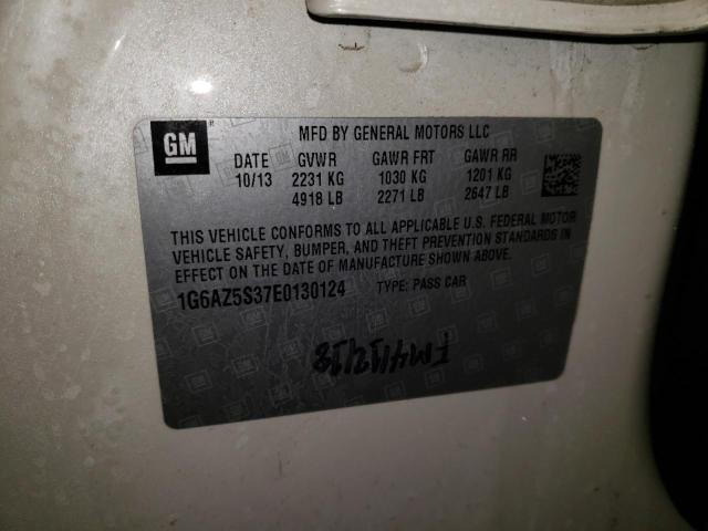 1G6AZ5S37E0130124 Cadillac Cts Premium Collection