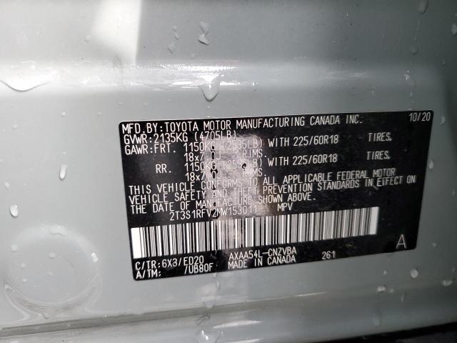 2021 TOYOTA RAV4 TRD O - 2T3S1RFV2MW153011