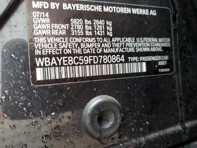 2015 BMW 750LI - WBAYE8C59FD780864