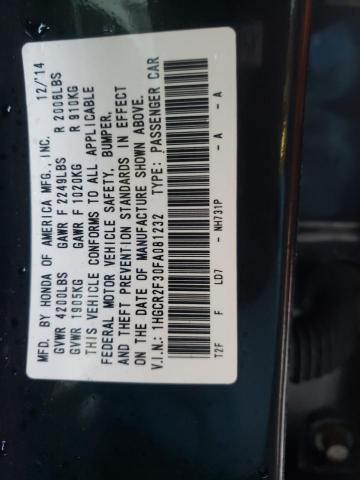 2015 HONDA ACCORD LX - 1HGCR2F30FA081232