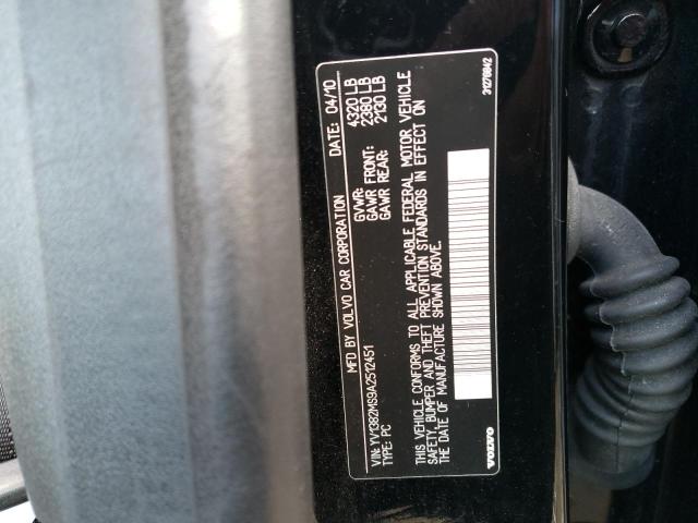 YV1382MS9A2512451 Volvo S40