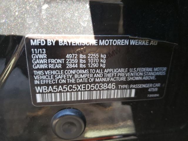 WBA5A5C5XED503846 BMW 5 Series