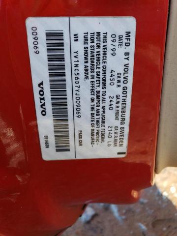 YV1NC56D7YJ009069 Volvo C70