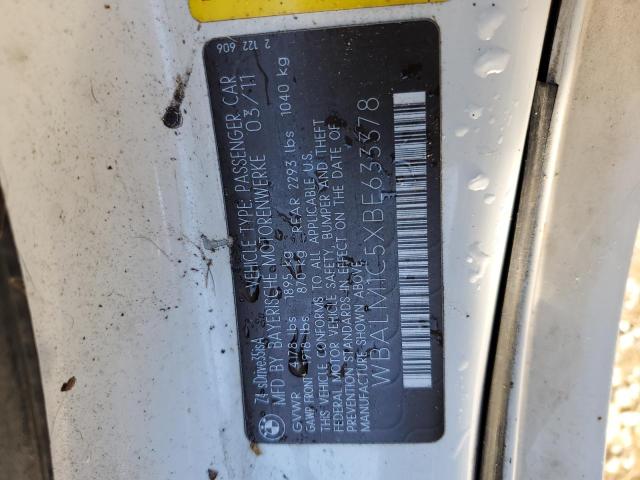 WBALM1C5XBE633378 BMW Z4