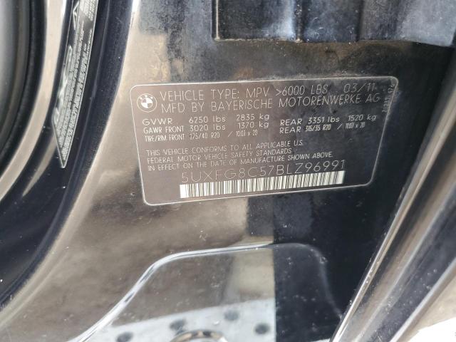 5UXFG8C57BLZ96991 BMW X6