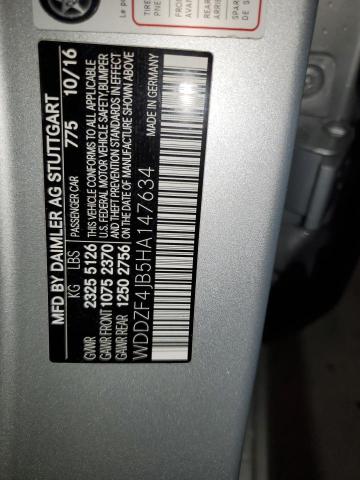 2017 MERCEDES-BENZ E 300 - WDDZF4JB5HA147634