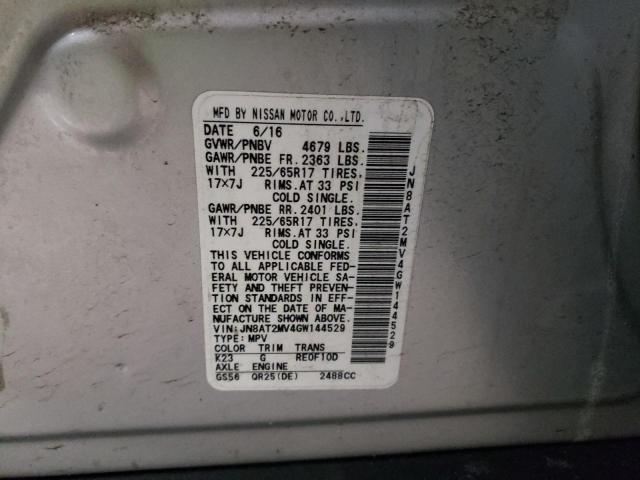 2016 NISSAN ROGUE S JN8AT2MV4GW144529