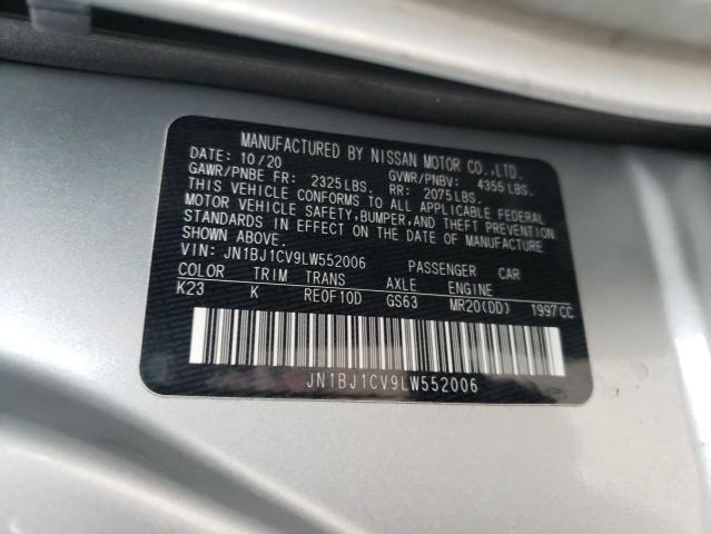 2020 NISSAN ROGUE SPOR - JN1BJ1CV9LW552006