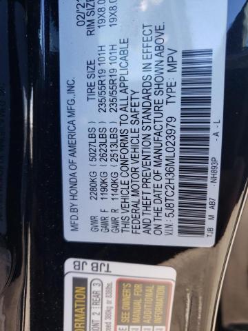 2021 ACURA RDX - 5J8TC2H36ML023979