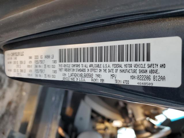 1J4FA241X8L603502 Jeep WRANGLER X