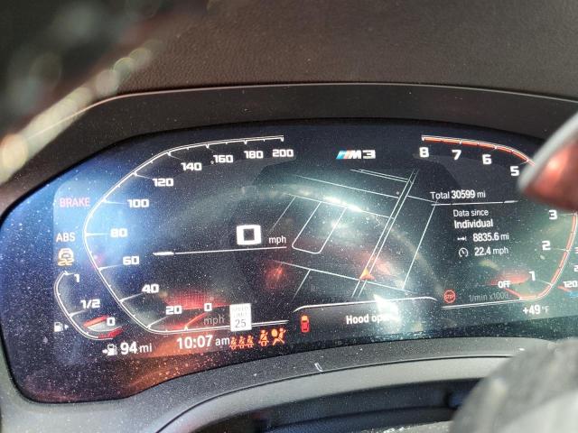 2021 BMW M3 COMPETI - WBS33AY00MFK93201