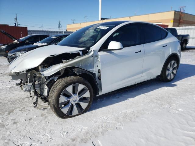 Tesla Model Y salvage cars for sale: 2022 Tesla Model Y