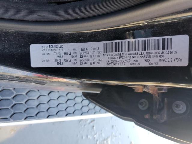 2019 RAM 1500 BIG H 1C6SRFFT3KN555671