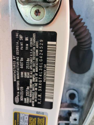 5XXGT4L36LG424529 KIA Optima Lx