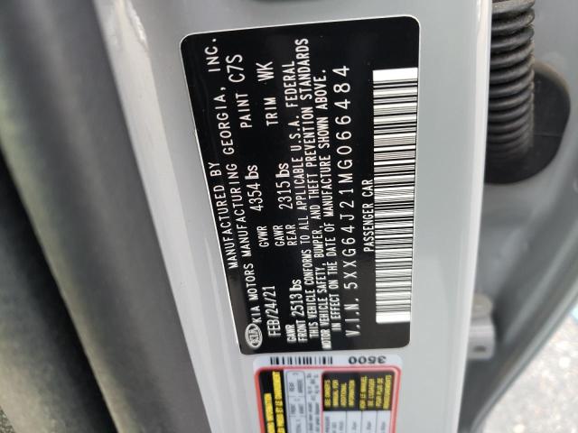 5XXG64J21MG066484 KIA K5 GT LINE