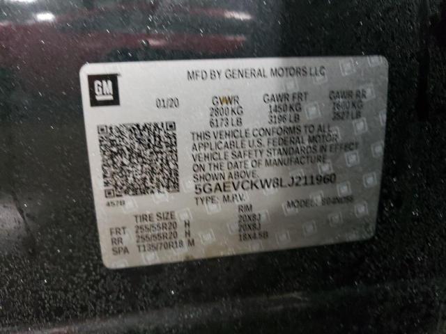 2020 BUICK ENCLAVE AV 5GAEVCKW8LJ211960