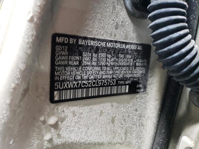 5UXWX7C52CL975753 BMW X3 Xdrive35i