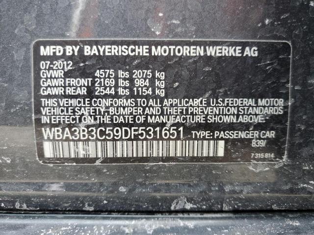 WBA3B3C59DF531651 BMW 328 XI